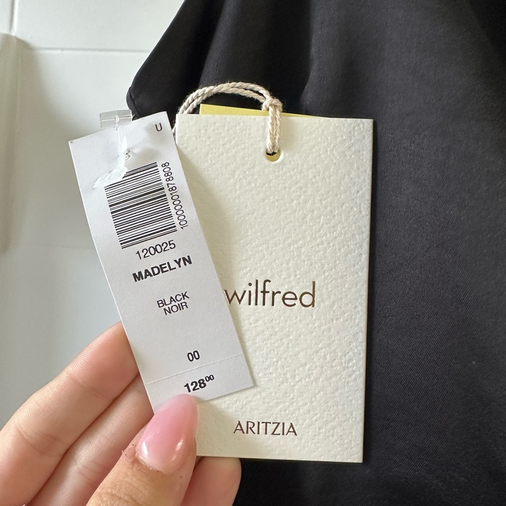 Wilfred Madelyn Black Dress by Aritzia - Picture 8 of 10